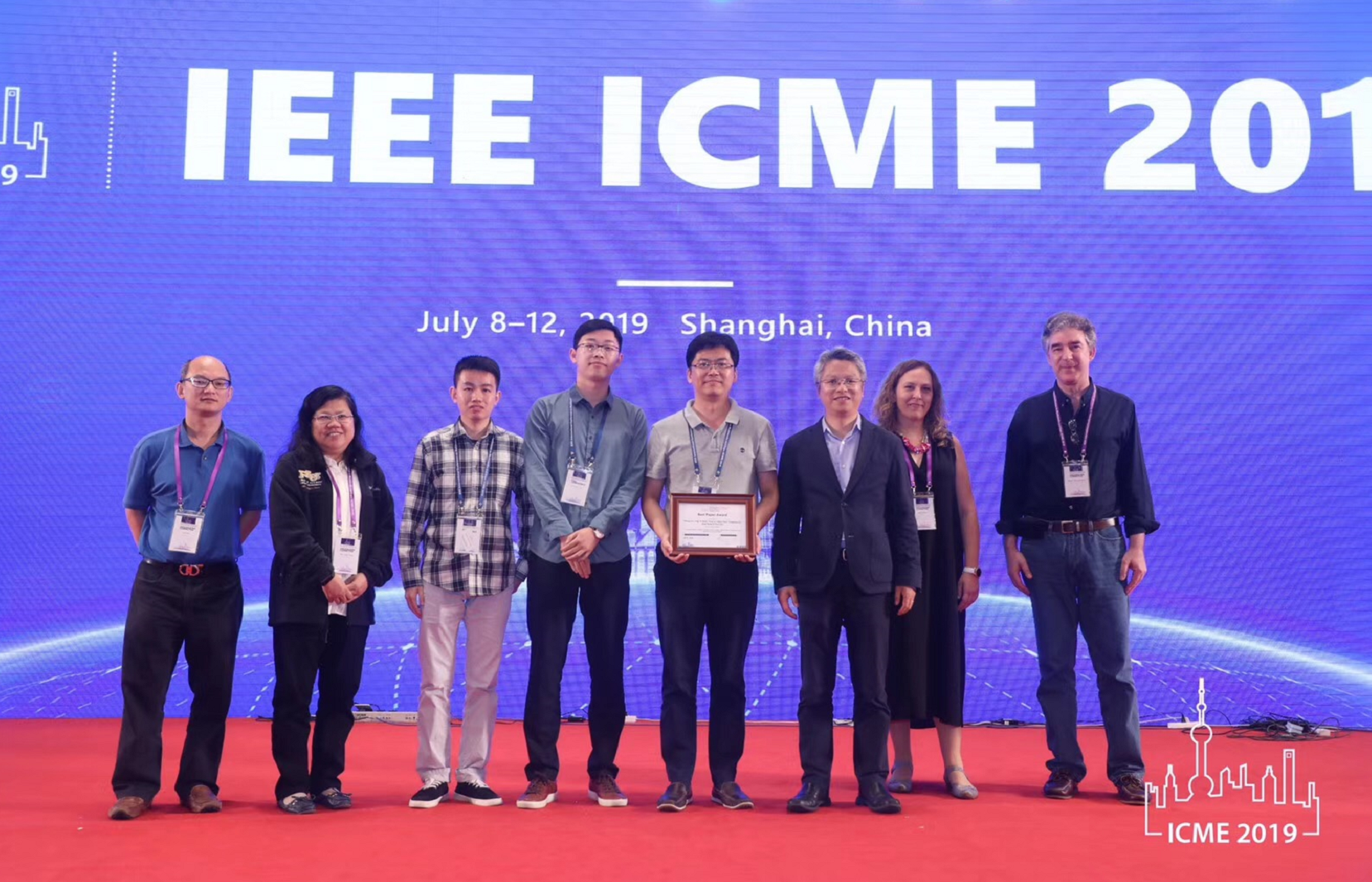 计算机科学技术系段凌宇教授团队荣获ieee icme 2019 最佳论文奖